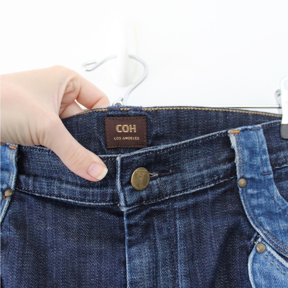 Citizens Of Humanity Vintage Y2K Denim Mini Skirt Size 28 - Picture 7 of 8